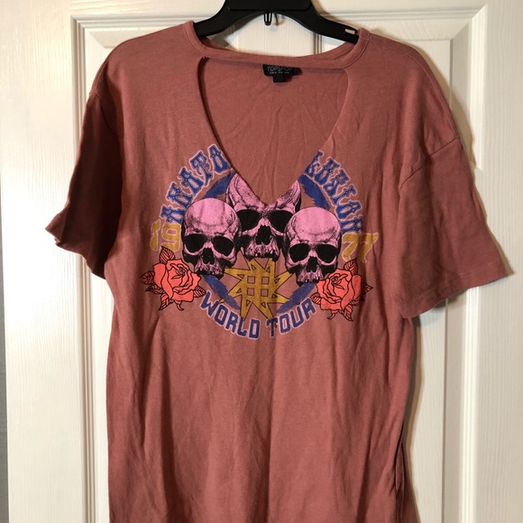 Topshop cut out graphic tee - Picture 3 of 3